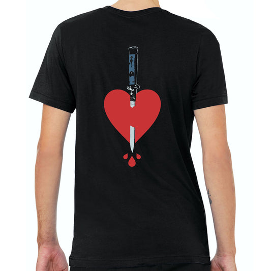 Switchblade Heart Tee